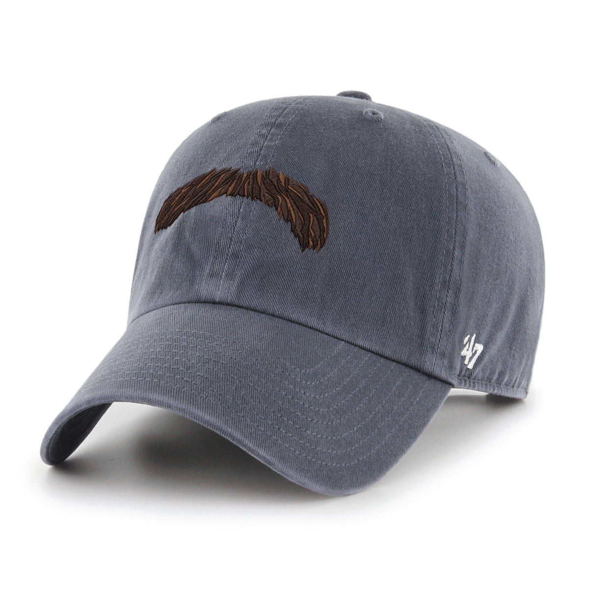 Boston Red Sox Vintage Navy Mustache Clean Up Adjustable Hat