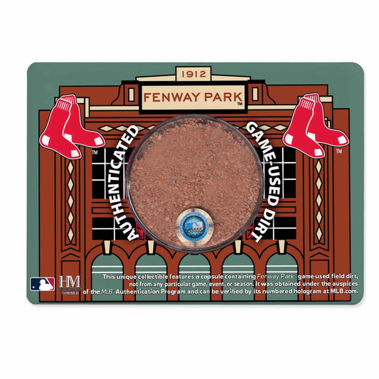 Boston Red Sox Fenway Park Game Used Dirt Magnet