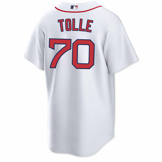Boston Red Sox NIKE White Home Payton Tolle #70 Replica Jersey