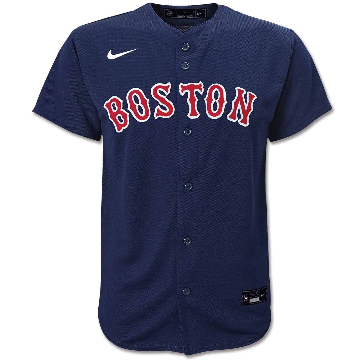 Boston Red Sox Nike Kids Road Alternate Navy Trevor Story Replica Jersey