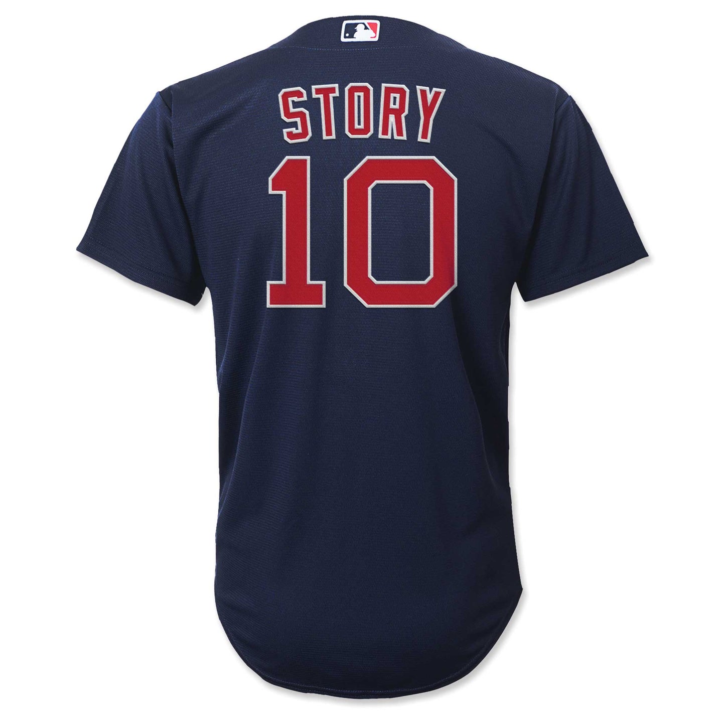 Boston Red Sox Nike Kids Road Alternate Navy Trevor Story Replica Jersey