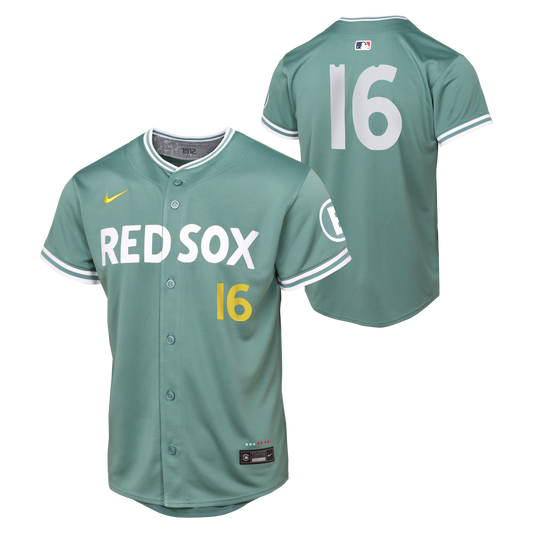 Boston Red Sox Youth Nike 25 City Connect Duran #16 Jersey
