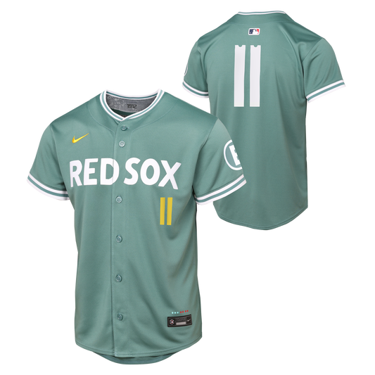 Boston Red Sox NIKE 25 City Connect Green Limited Jersey