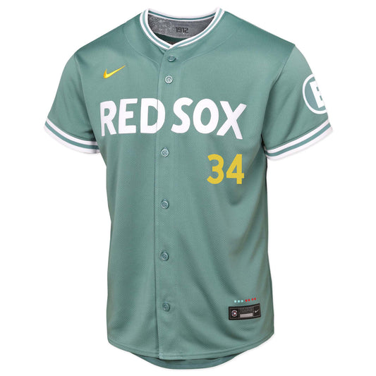 Boston Red Sox Youth Nike 25 City Connect Ortiz #34 Jersey