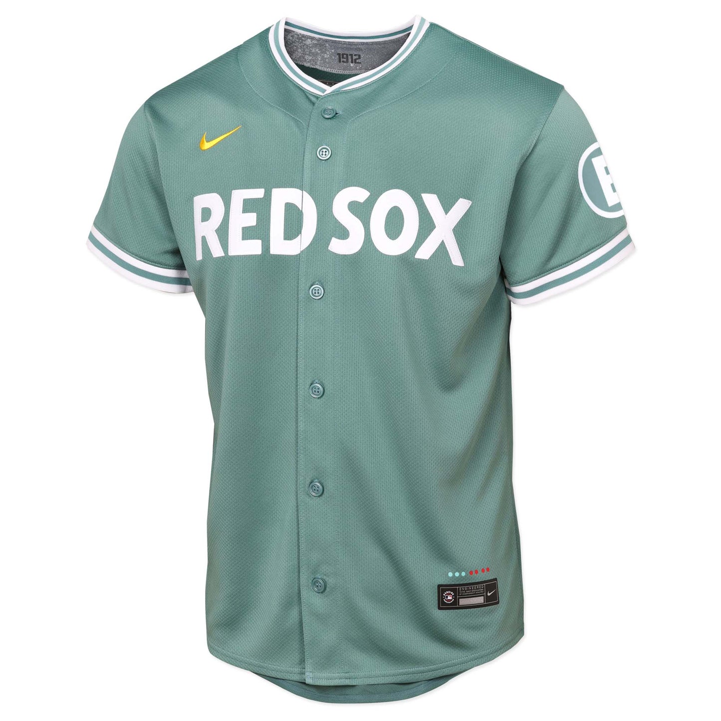 Boston Red Sox Youth Nike 25 City Connect Blank Jersey