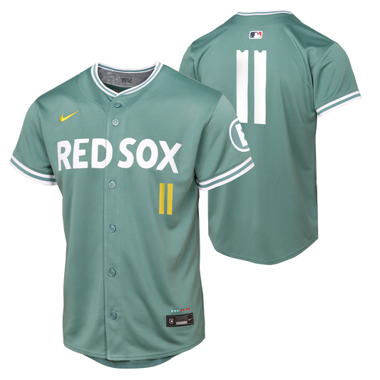 Boston Red Sox Youth Nike 25 City Connect Mayer #11 Jersey
