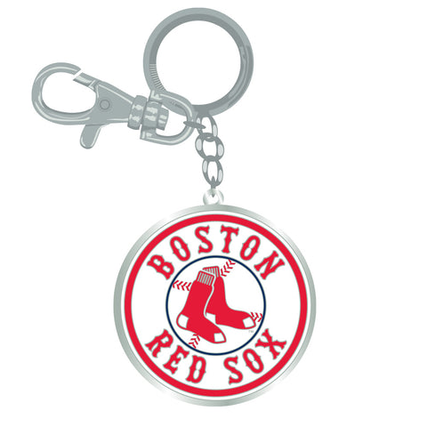 Boston Red Sox Circle Logo Keychain