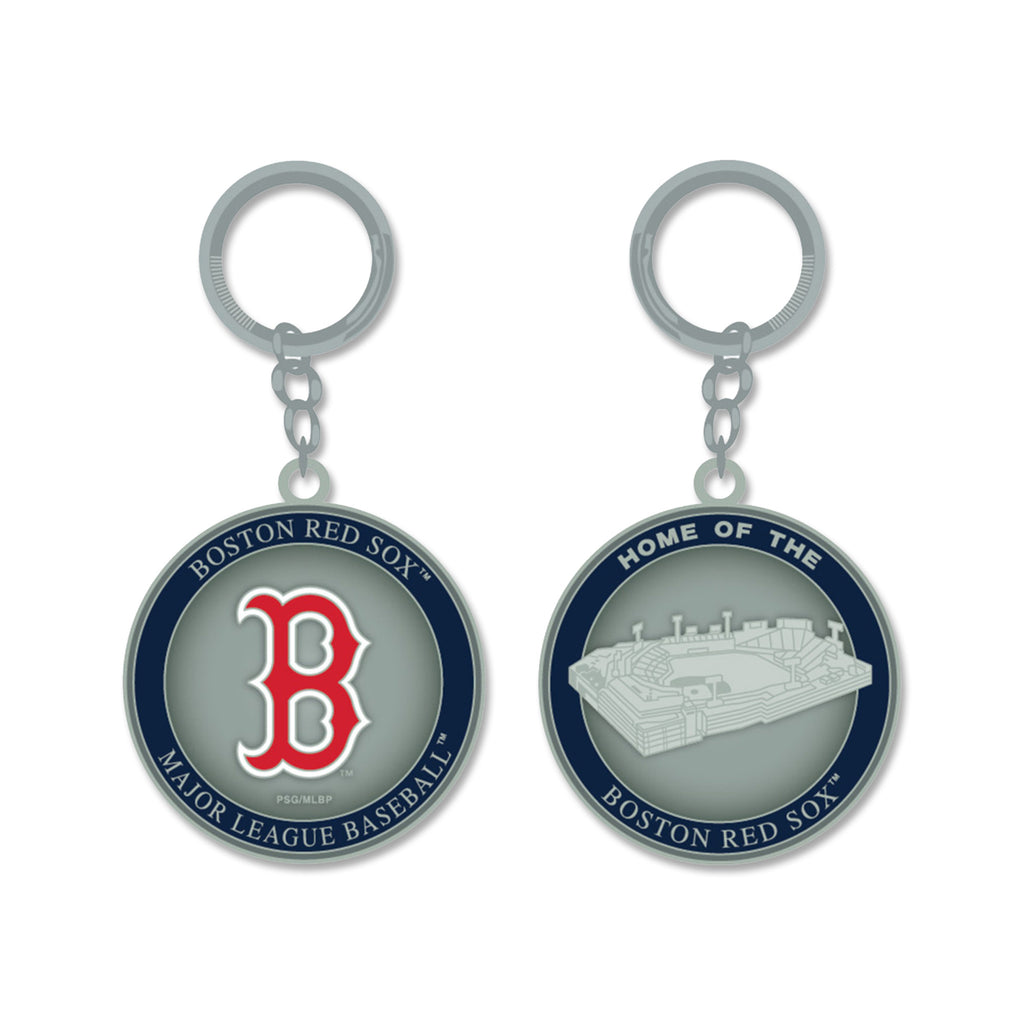 Boston Red Sox Fenway Park 2-Sided Metal Keychain – 19JerseyStreet