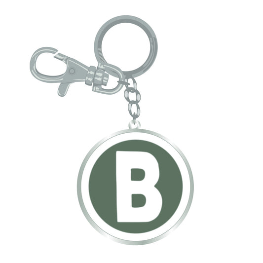 Boston Red Sox 25 City Connect B Logo Metal Keychain