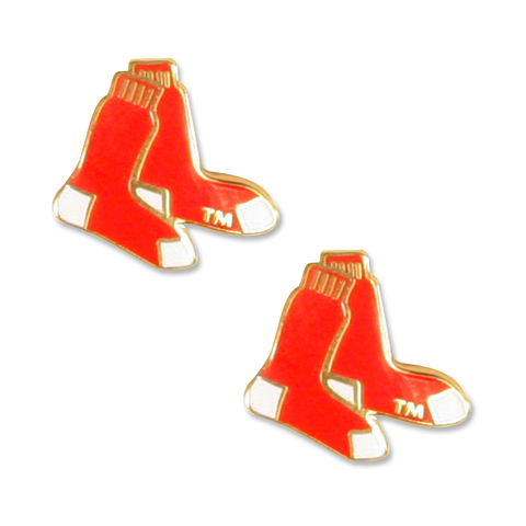 Boston Red Sox 2 Sox Stud Earrings
