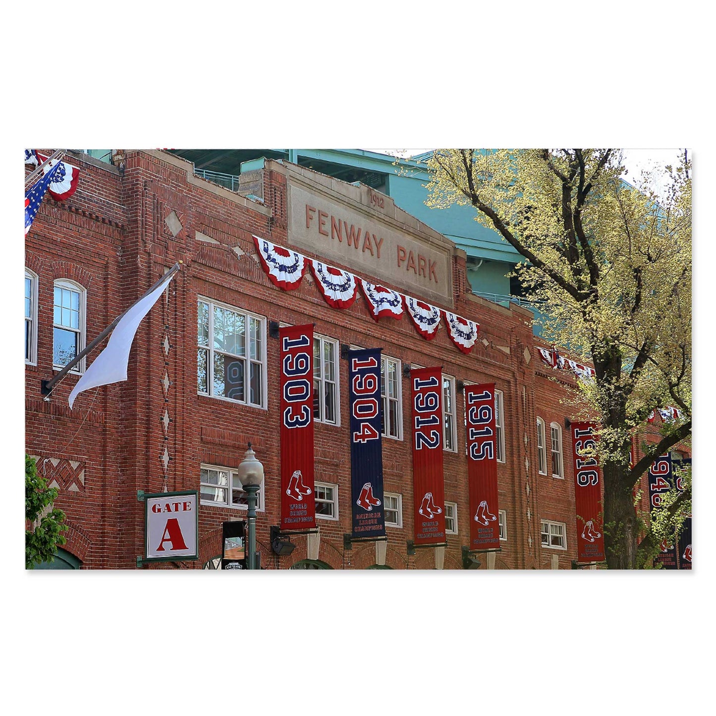 Boston Red Sox Fenway Park Facade Postcard