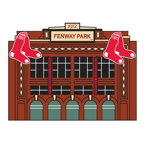 Boston Red Sox Fenway Facade Magnet