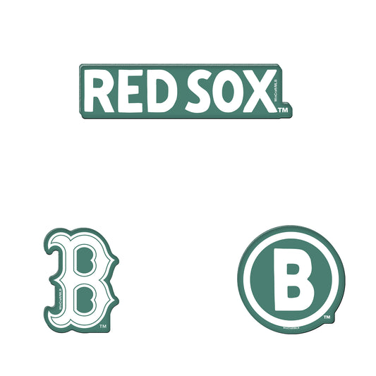 Boston Red Sox 25 City Connect Acrylic Magnet 3 Pack
