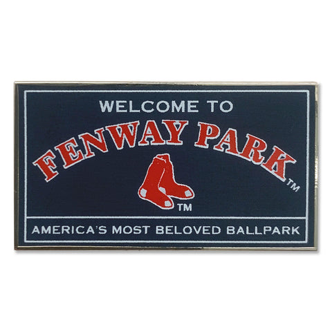 Boston Red Sox Welcome To Fenway Park Pin