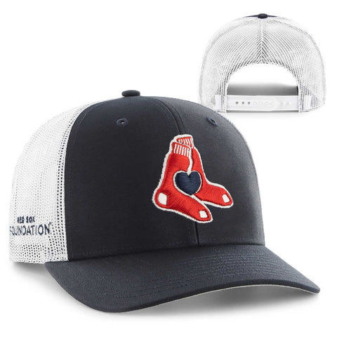 Red Sox Foundation NAVY Trucker Adjustable Hat