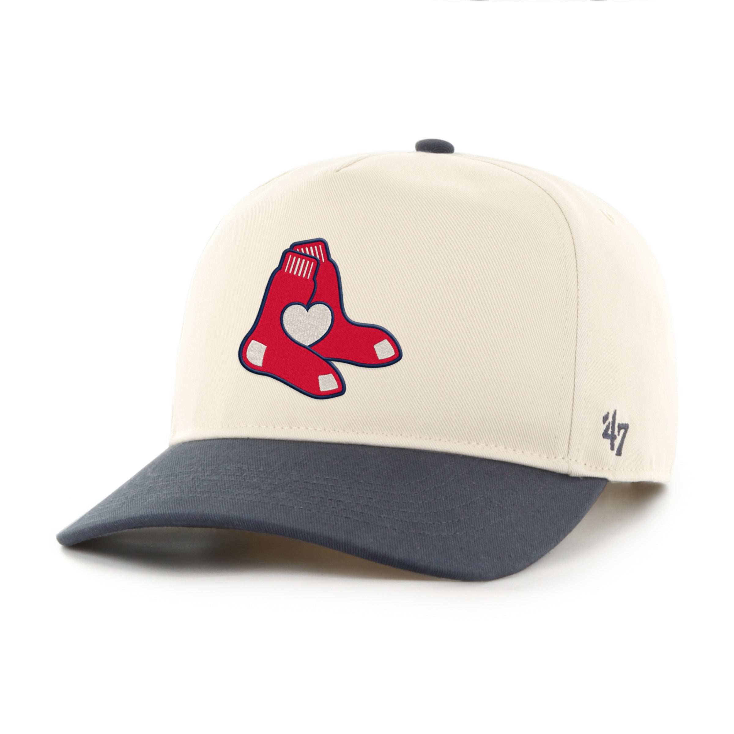 Red Sox Foundation Navy/Natural Hitch Snapback Adjustable Hat