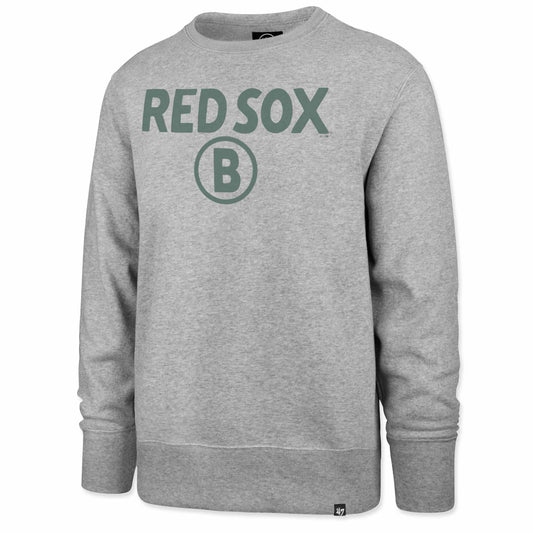 Boston Red Sox Slate Grey City Connect Headline Crew Neck