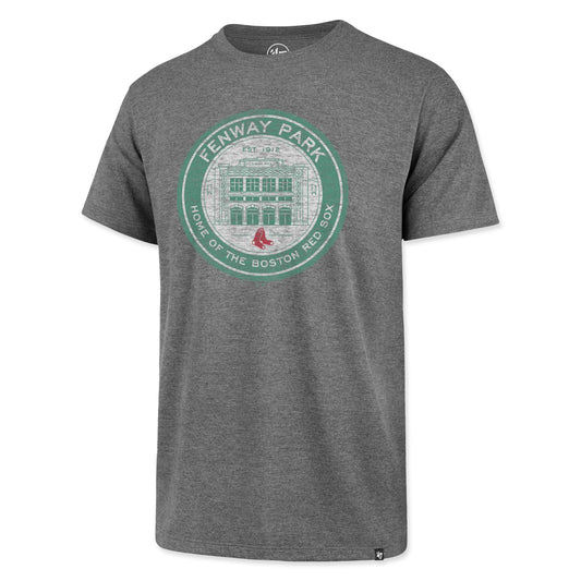 Fenway Park Coin Logo Slate Grey T-Shirt