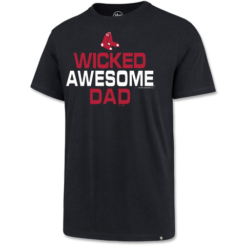 Boston Red Sox Wicked Awesome Dad Franklin T-Shirt