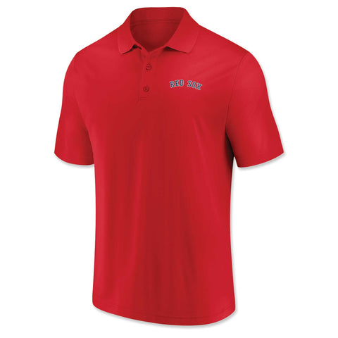 Boston Red Sox RED Poly Polo
