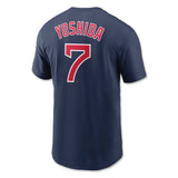 Boston Red Sox Yoshida Nike Player T-Shirt - Navy