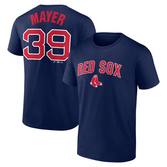 Boston Red Sox Mayer #39 Player T-Shirt - Navy