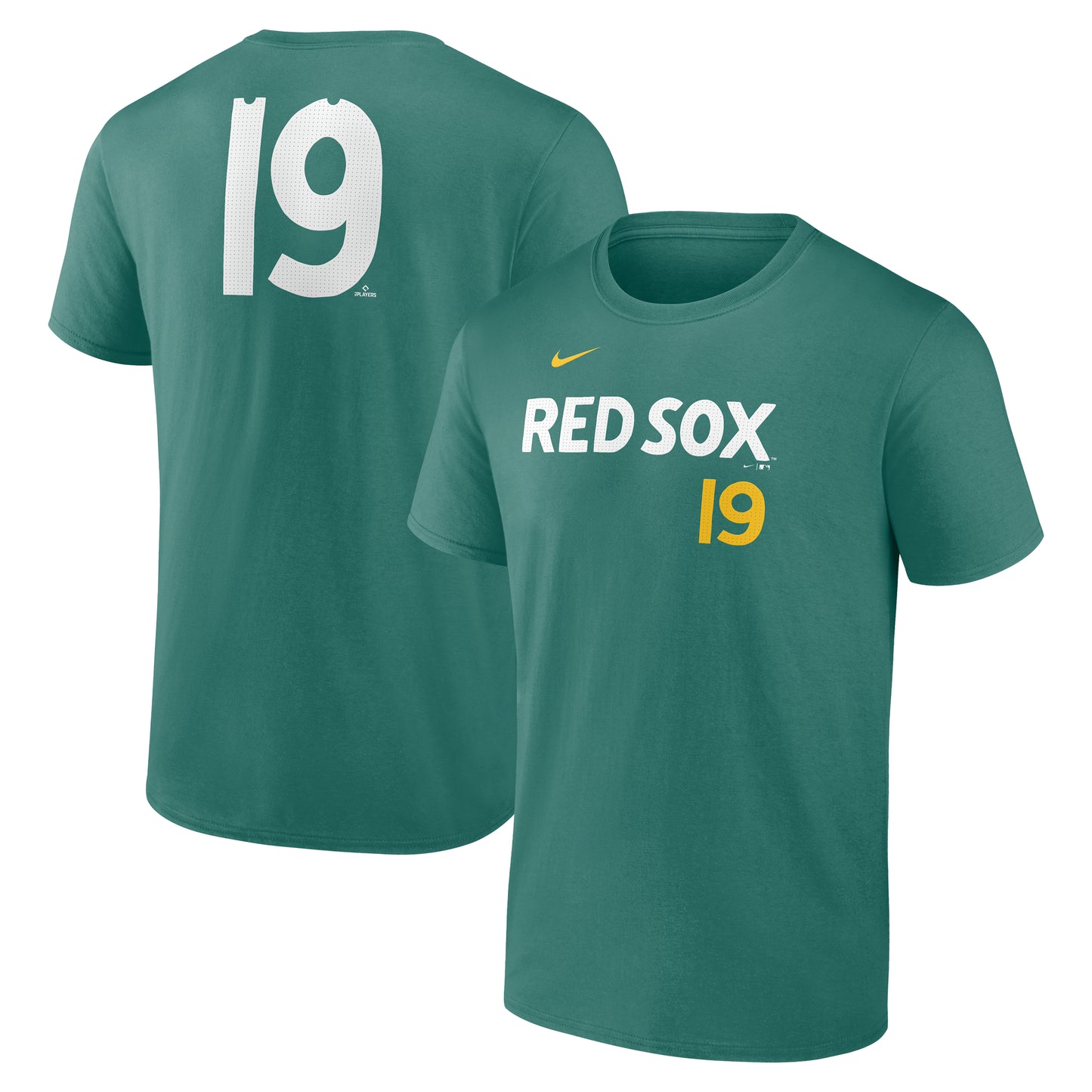 Boston Red Sox Nike 25 City Connect Anthony #19 Player T-Shirt - Green