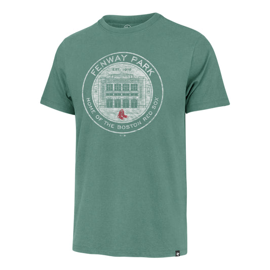 Fenway Park Coin Logo Green Garment Washed T-Shirt