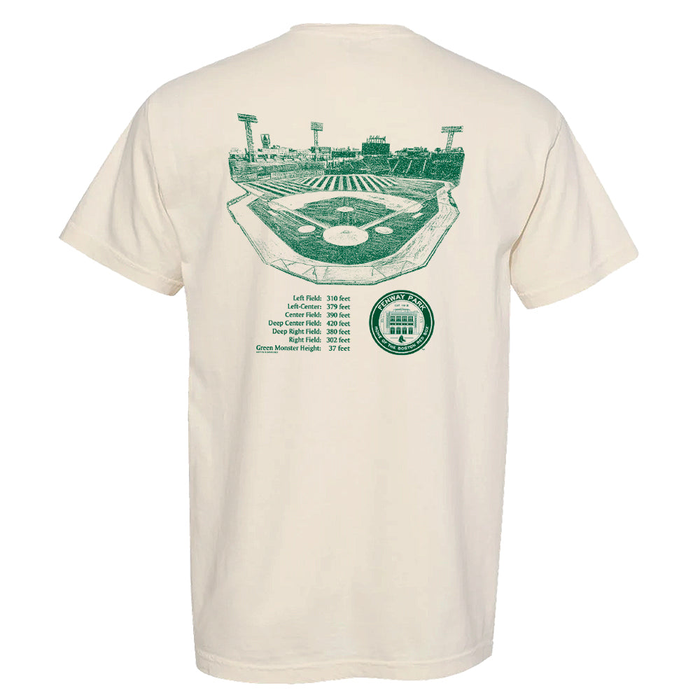 Boston Red Sox Oatmeal Fenway Specs T-Shirt