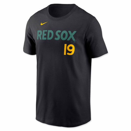 Boston Red Sox Nike 25 City Connect Anthony #19 Player T-Shirt - Black