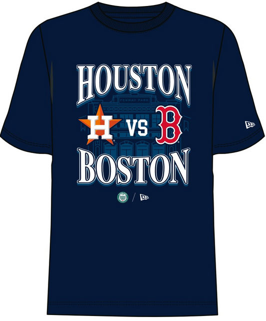 Boston Red Sox vs Houston Astros Dueling T-Shirt