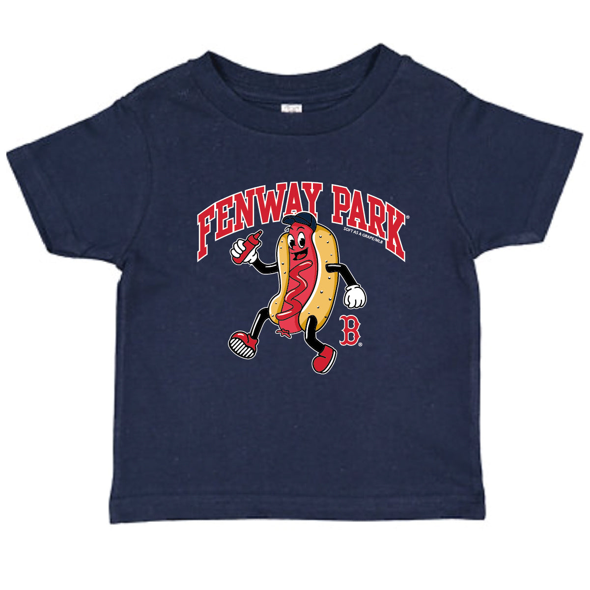 Boston Red Sox Toddler Navy Fenway Frank T-Shirt