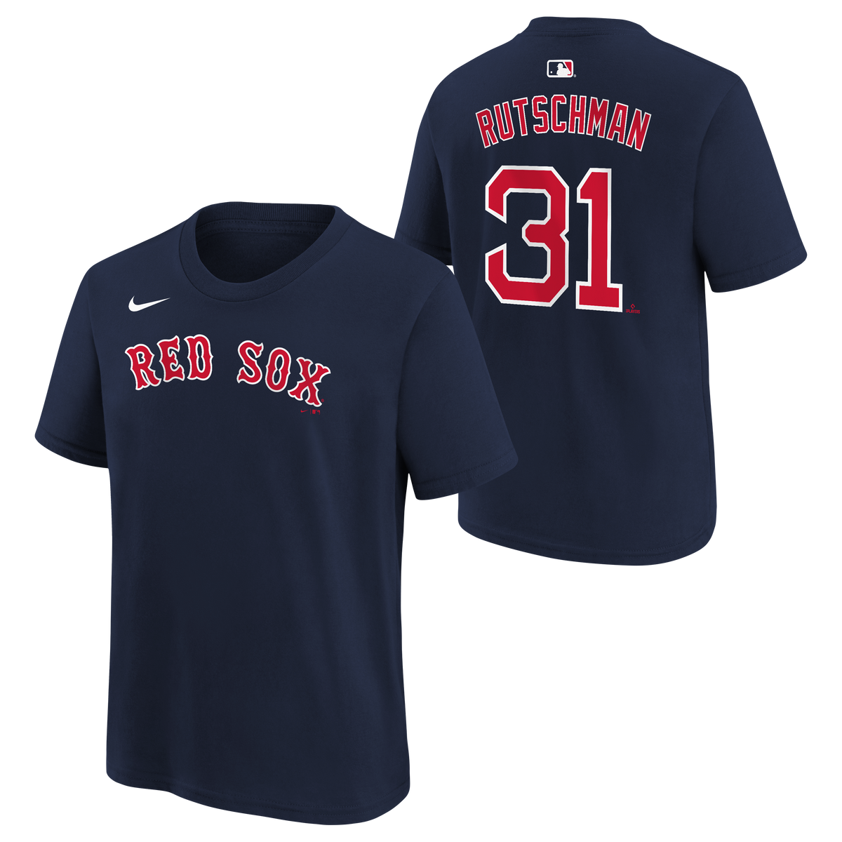 Boston Red Sox Kids Navy Adley Rutschman Player T-Shirt