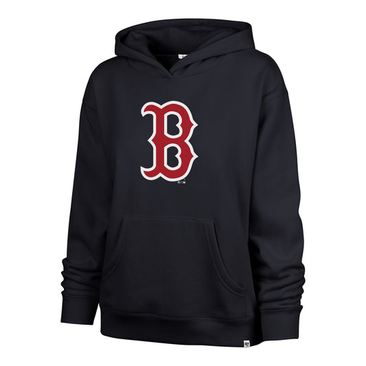 Boston Red Sox Ladies Navy Naomi B Logo Hood