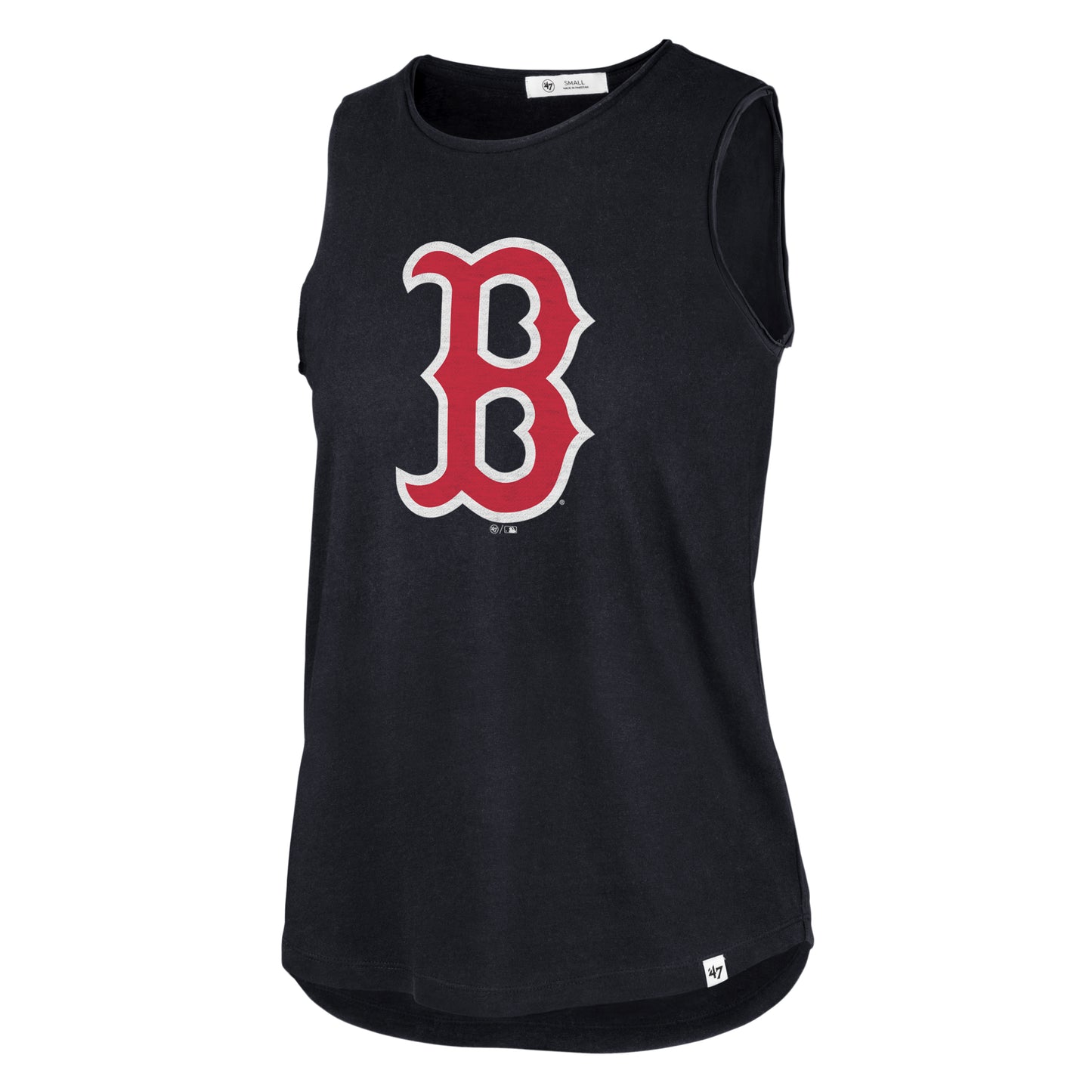 Boston Red Sox Ladies Navy B Logo Frankie Tank Top