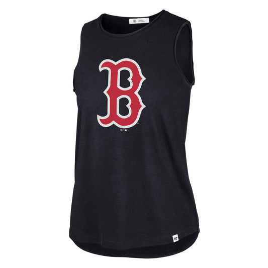 Boston Red Sox Ladies Navy B Logo Frankie Tank Top