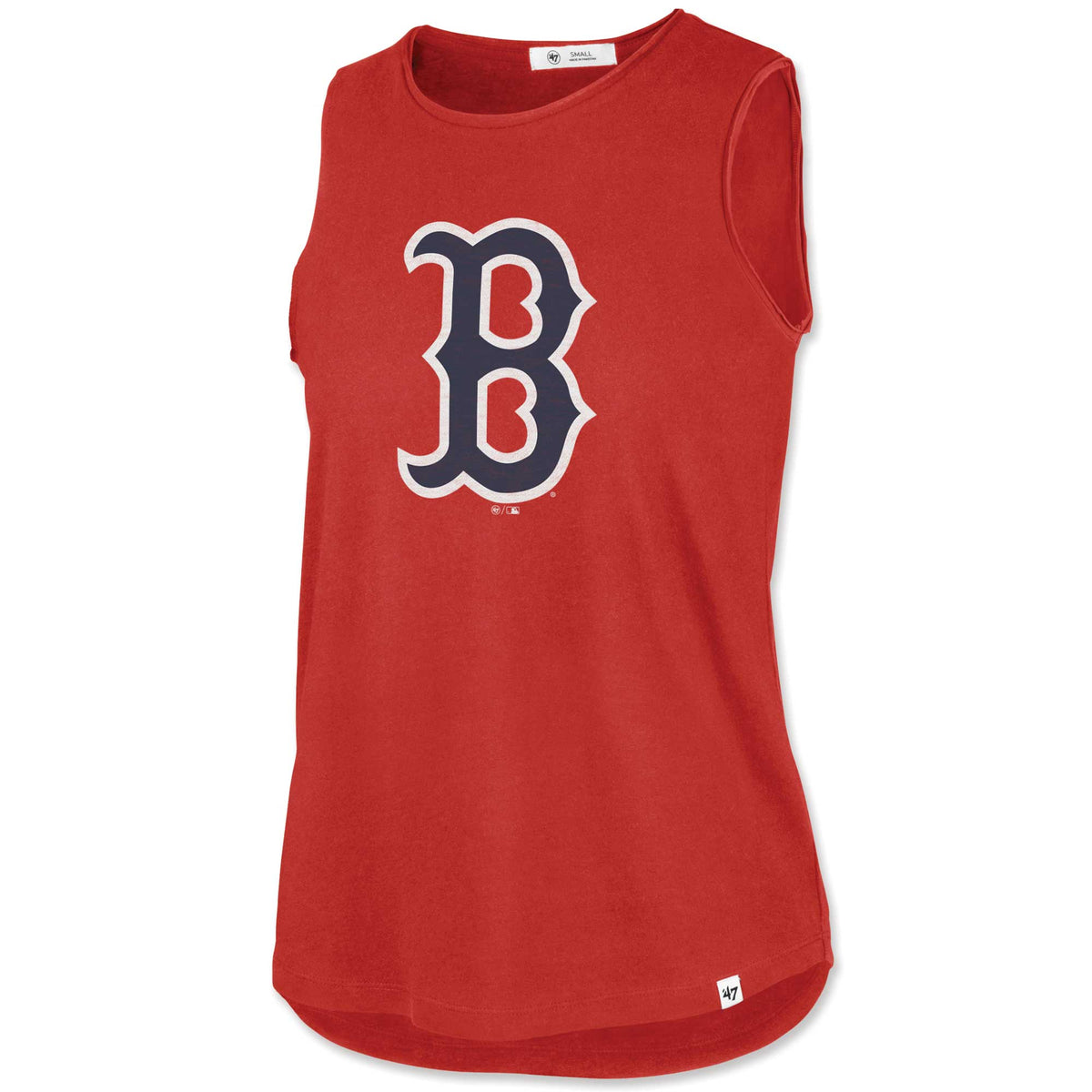 Boston Red Sox Ladies Red B Logo Frankie Tank Top