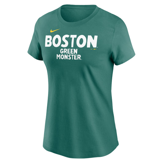 Boston Red Sox 2025 City Connect Nike Green Wordmark T-Shirt