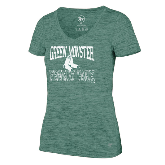 Boston Red Sox Ladies Green Monster Forward Impact Tee