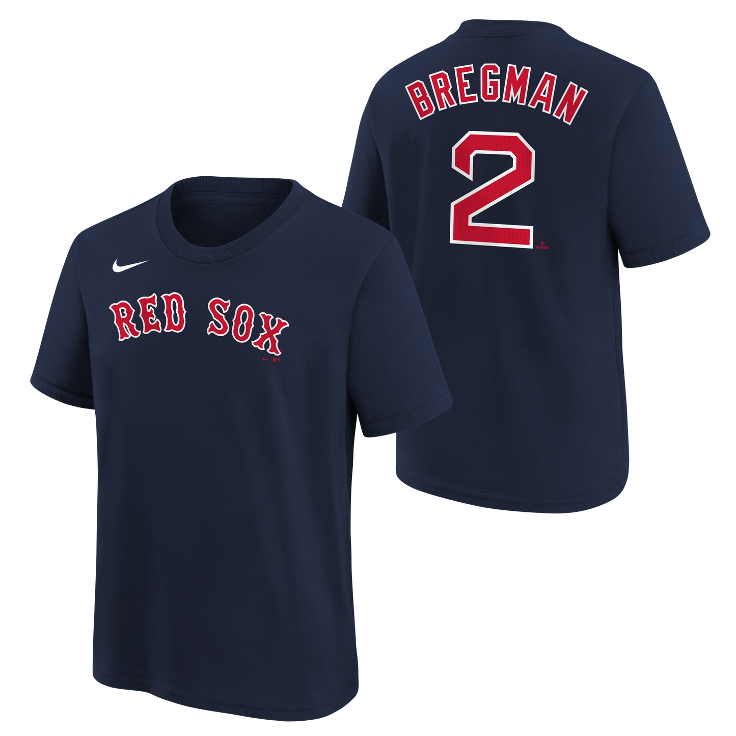 Boston Red Sox Kids Navy Alex Bregman Player T-Shirt