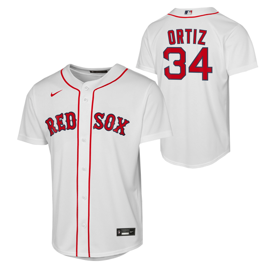 Boston Red Sox Nike Kids Home David Ortiz #34 Replica Jersey