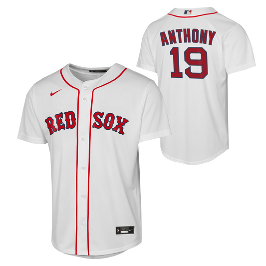 Boston Red Sox Nike Kids Home Roman Anthony #19 Replica Jersey