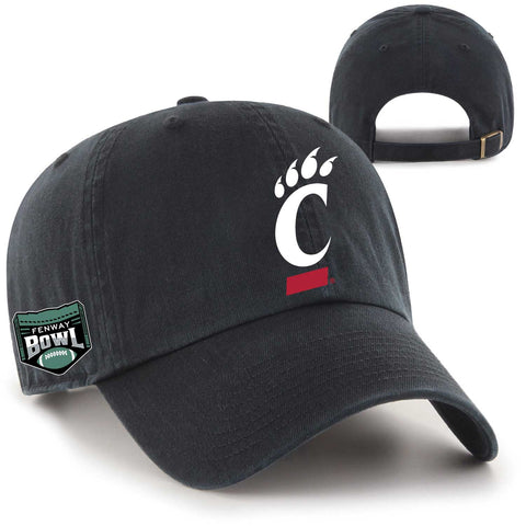 2022 Fenway Bowl Cincinnati Black Adjustable Clean Up Hat