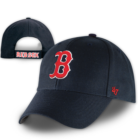 Boston Red Sox Navy MVP Adjustable Hat