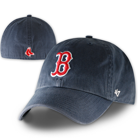 Boston Red Sox Vintage Navy Franchise Fitted Hat