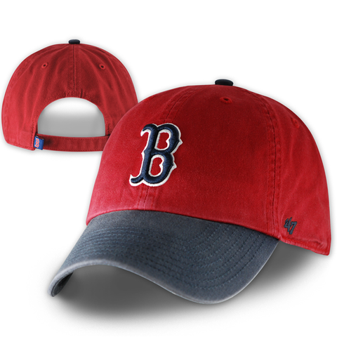 Boston Red Sox Clean-Up Red/Navy Adjustable Hat