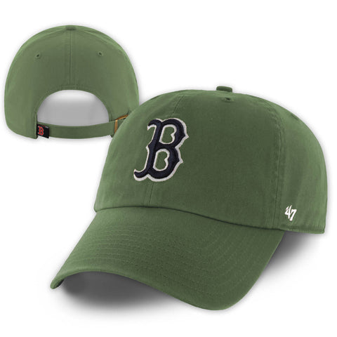 Boston Red Sox Moss Clean Up Adjustable Hat