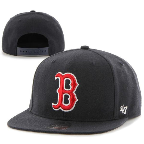 Boston Red Sox Snapback Navy No Shot Adjustable Hat