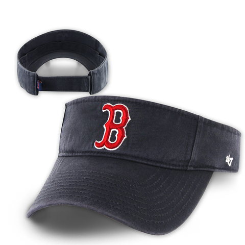 Boston Red Sox Vintage Navy Clean Up Adjustable Visor