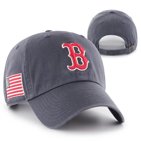 47 Brand Boston Red Sox Clean Up Adjustable Hat (Navy)